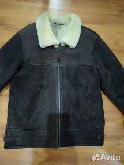 Дубленка натуральная мужская 52 54