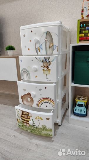 Комод детский пластиковый