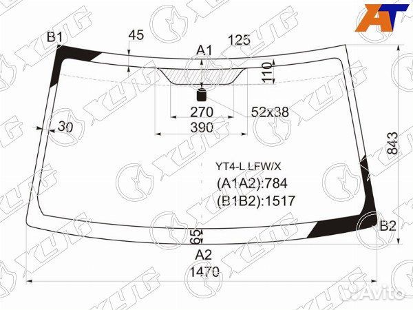 Стекло лобовое suzuki escudo