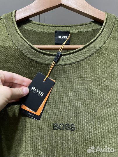 Boss Men's Cost Pullover пуловер новый оригинал