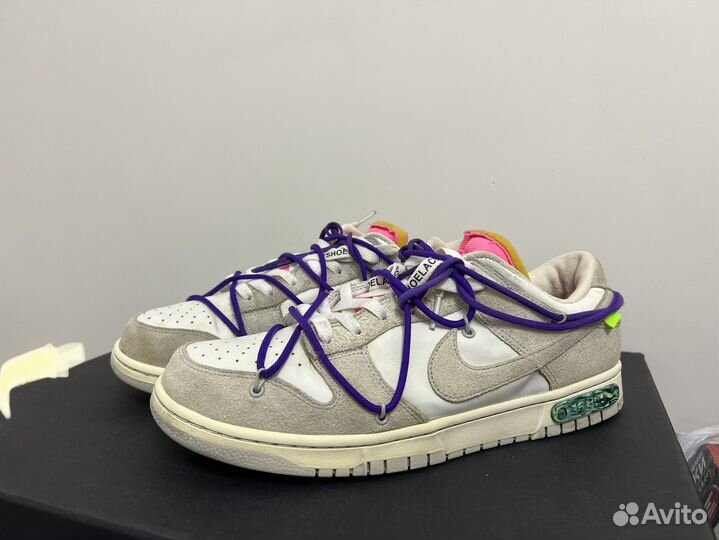 OFF-white Nike Dunk Low 