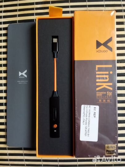 XDuoo link DSD256 Портативный цап и усилитель