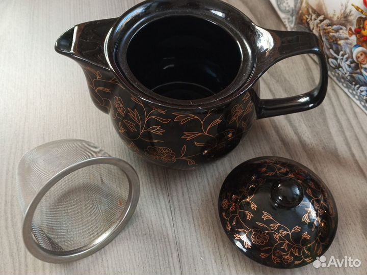 Чайник заварочный с 2 пиалами
