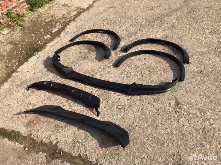 Губа на бампер Hamann Elite BMW X6 G06