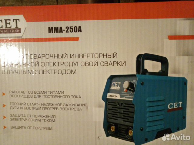 Сварка инвертор CET MMA-250A