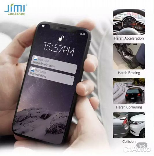 Отслеживание авто. GPS трекер jimi 4G, GV40 LTE