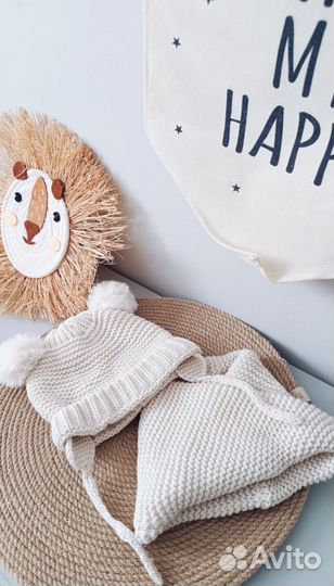 Комплект шапка и снуд