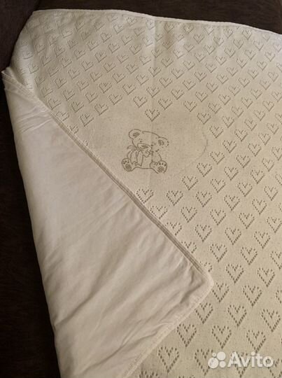 Плед детский плюшевый