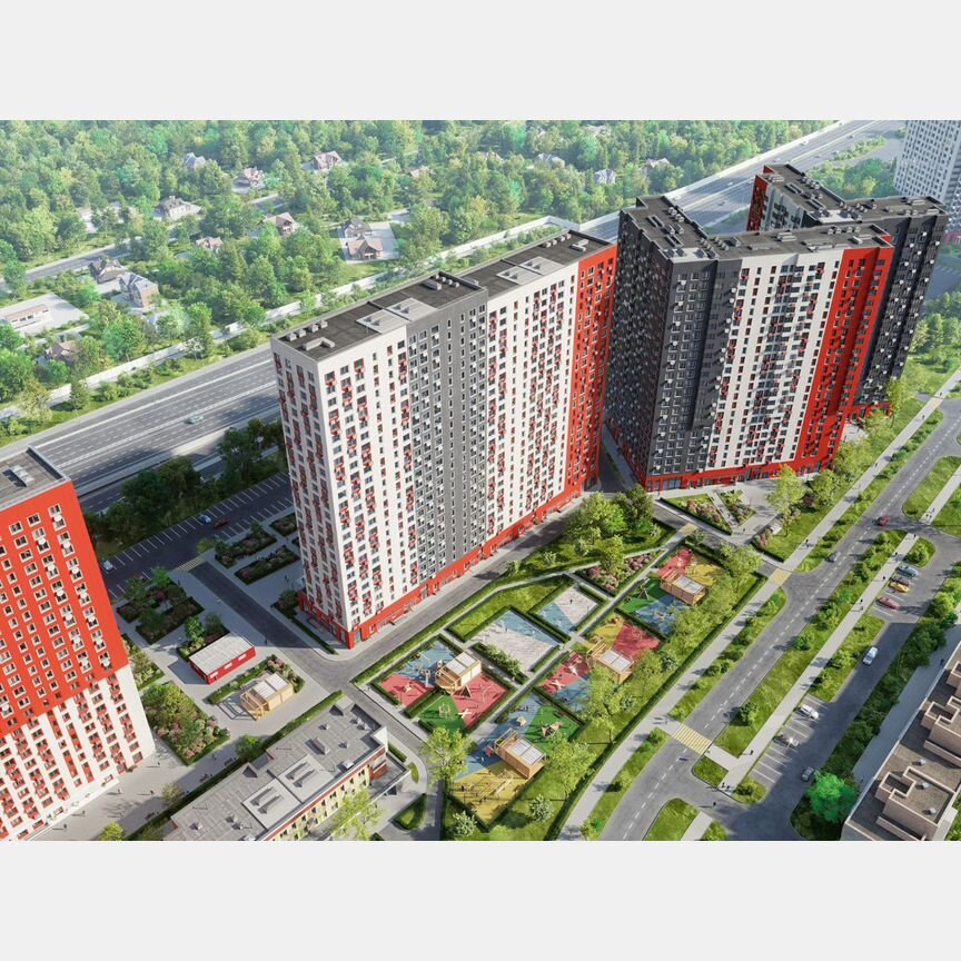 1-к. квартира, 44,4 м², 16/19 эт.