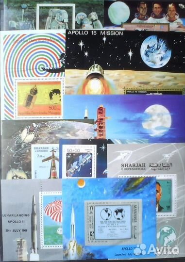 Блоки марок 