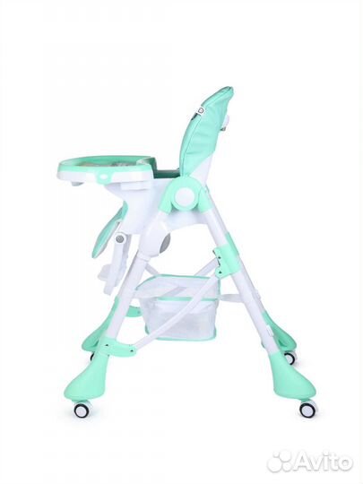 Стульчик для кормления babyton happy animals green