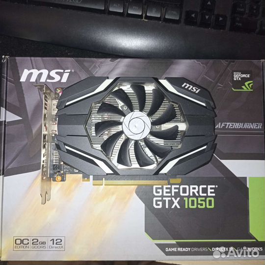 Видеокарта gtx 1050 msi