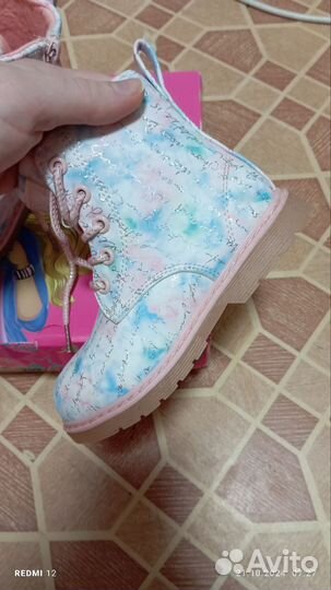 Ботинки осенние для девочки 27