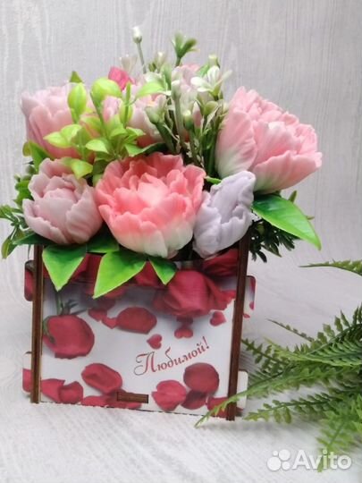 Букетики из мыла (ручная работа)