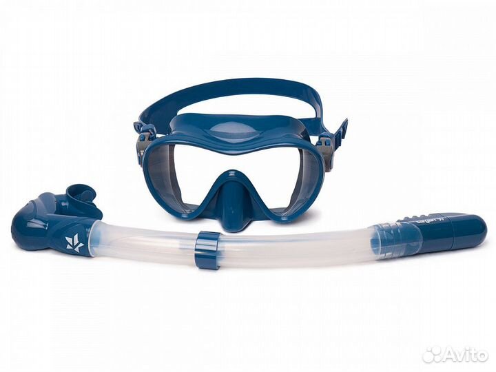 Комплект маска и трубка Агидель Blue