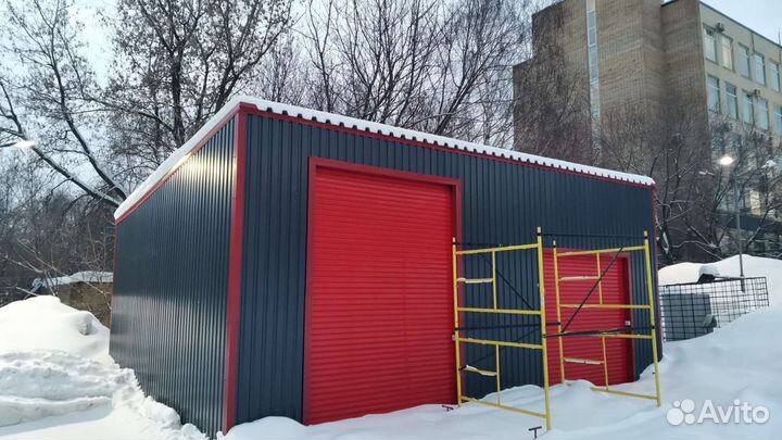 Ангар быстровозводимый гараж сто автосервис