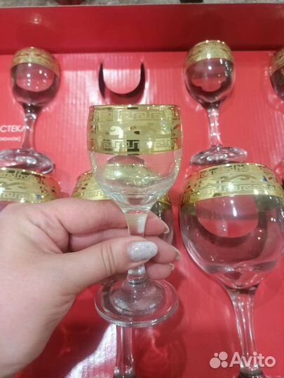 Хрустальные фужеры