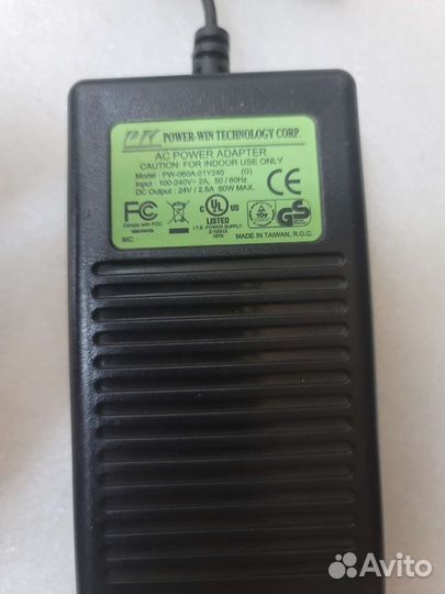 Блок питания DC 24v/2.5a