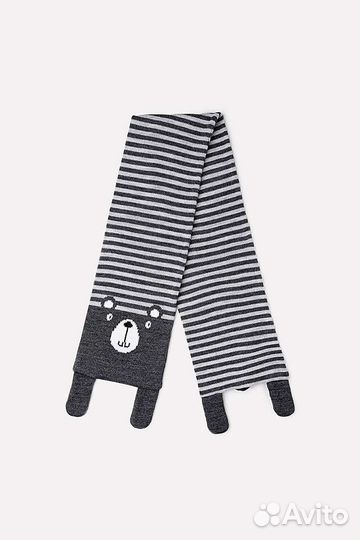 Шарф и варежки комплект для мальчика 1-2 года