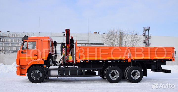 КамАЗ 65115 с КМУ, 2022