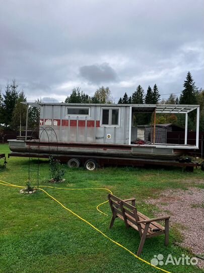 Хаусбот дача на воде плавучий дом дом на воде