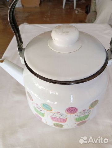 Чайник эмалированный