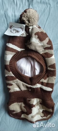 Шапка шлем (зимняя) р. 50-52