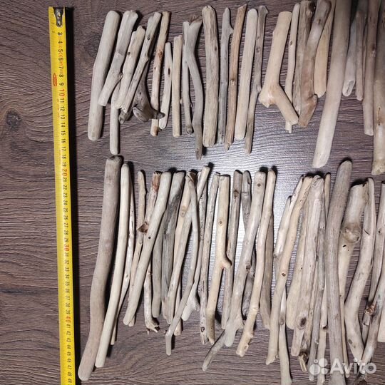 Дрифтвуд палочки большой набор морские коряги