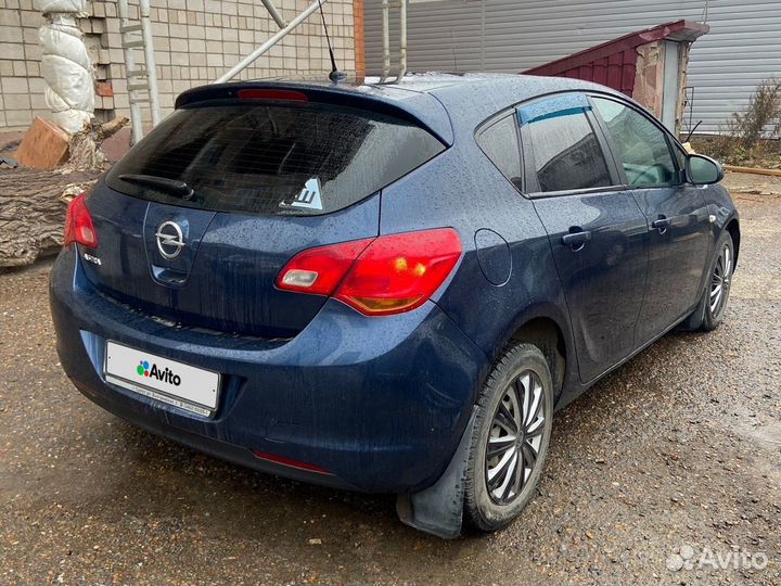 Opel Astra 1.6 МТ, 2012, 133 500 км