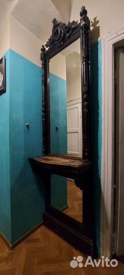 Зеркало старинное напольное
