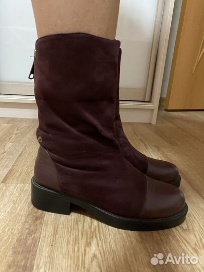 Ботильоны женские евро зима, 39 размер б/у