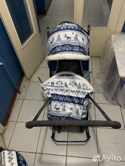 Санки коляска ника