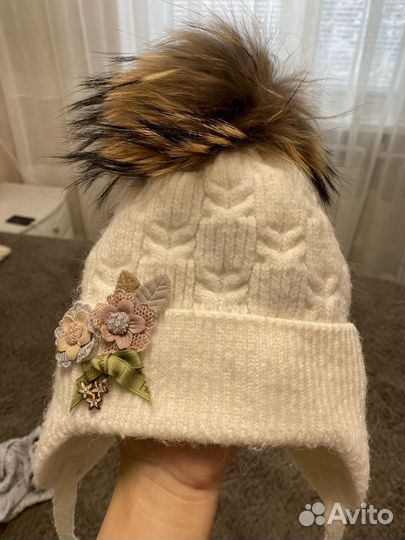 Шапка зимняя для девочки