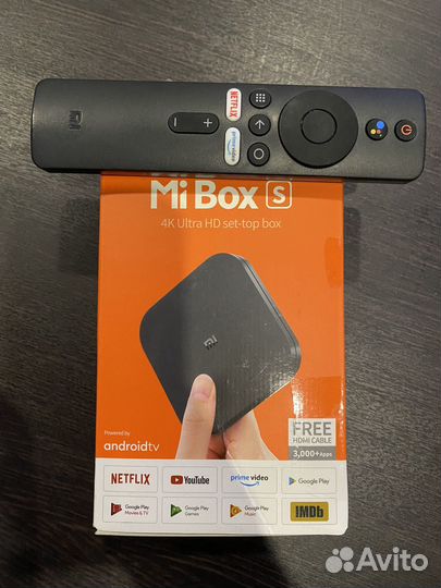 SMART tv приставка xiaomi mi box s 1 gen