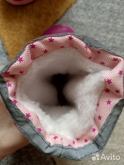 Детские резиновые сапоги