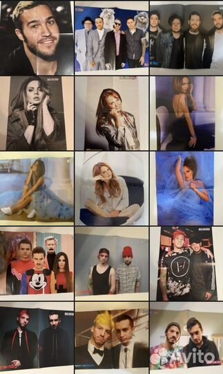 Плакаты музыкальных групп