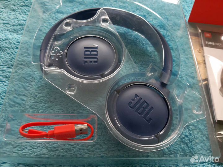 Наушники накладные Bluetooth JBL Tune 590BT Blue