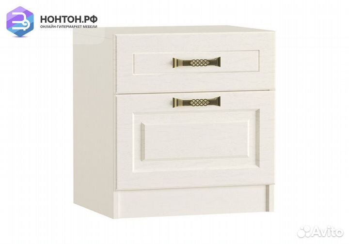 Тумба Ливерпуль 08.146 белая / ясень ваниль
