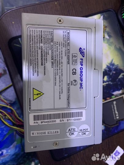 Материнская плата, процессор, блоки питания