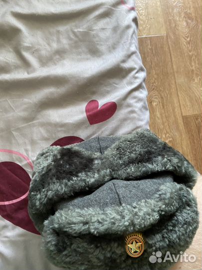 Шапка офисная(ушанка) армейская