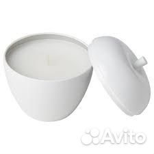 Ароматическая свеча Анспрокслёс IKEA яблоко