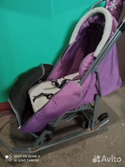 Санки коляска