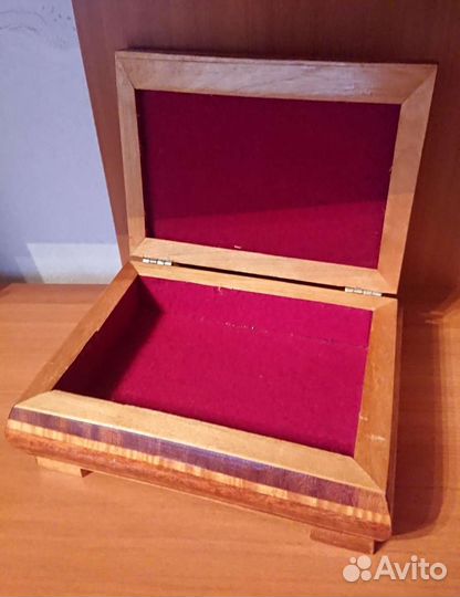 Шкатулка деревянная СССР