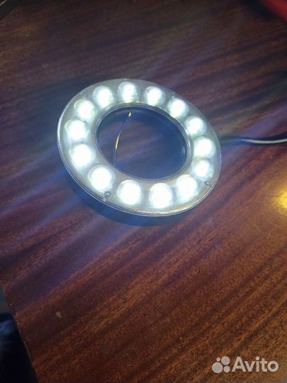 Кольцевая лампа 220 В, кольцо для селфи