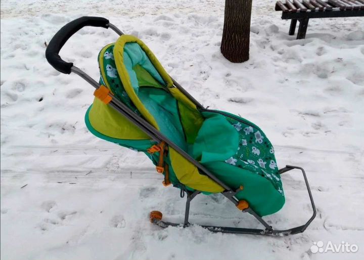 Детские зимние санки ника