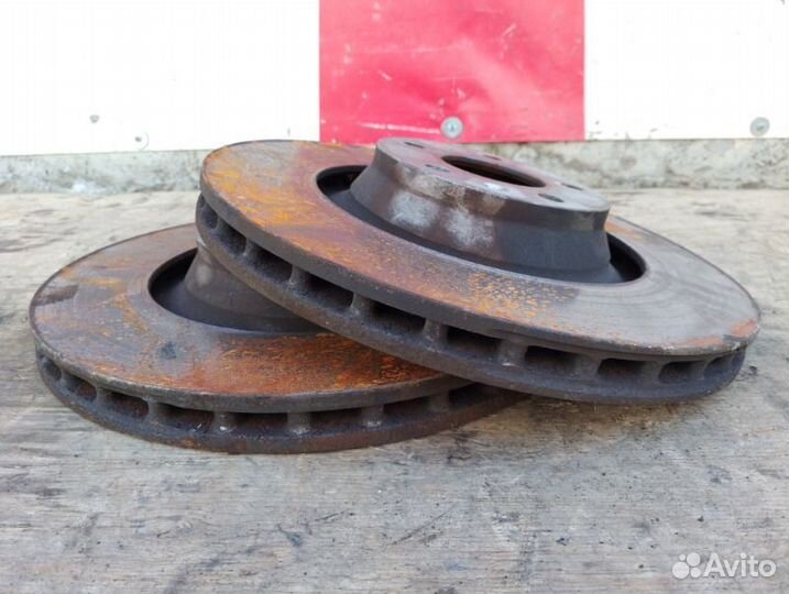 Диски тормозные передние Audi A6 C6 4F 2006-2012г