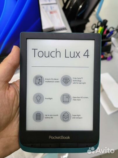 Электронная книга Pocketbook touch lux 4, pb627