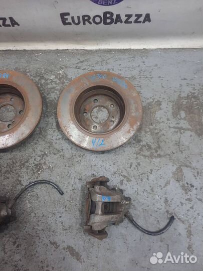 Задняя тормозная система Mercedes R230