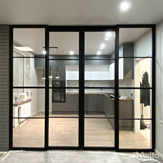 Перегородка стеклянная от производителя