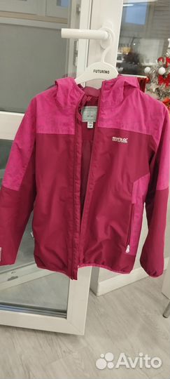 Куртка осенняя утеплённая р-р 140